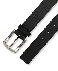 Calvin Klein Men's Embossed Leather Dress Belt