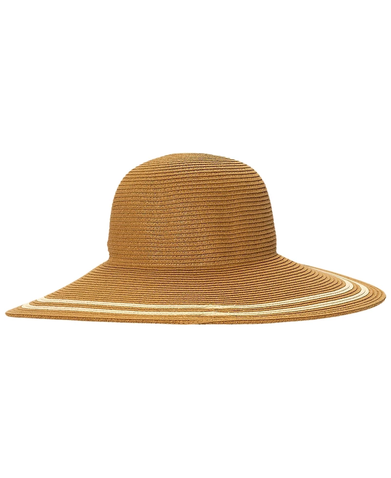 Lauren Ralph Lauren Packable Stripe Sun Hat