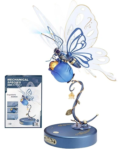 Robotime 3D Metal Puzzles for Adults-Metal Diy Model Kits for to Build-Crafts for Adults-Gifts for Teenage Boys Girls Brain Teaser Gifts for Friend