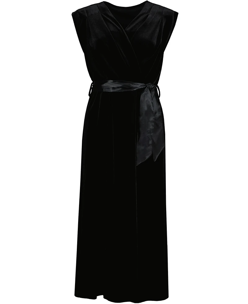 Bishop + Young Women's Bishop + Young Luxe Velvet Aeries Wrap Dress
