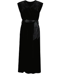 Bishop + Young Women's Bishop + Young Luxe Velvet Aeries Wrap Dress