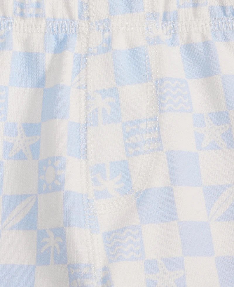 First Impressions Baby Boys' (0-24) Mix & Match Tile-Print Shorts, Macy's Exclusive