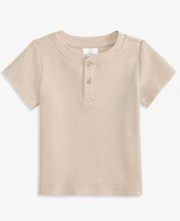 First Impressions Baby Boys' (0-24) Mix & Match Waffled Henley T-Shirt, Macy's Exclusive