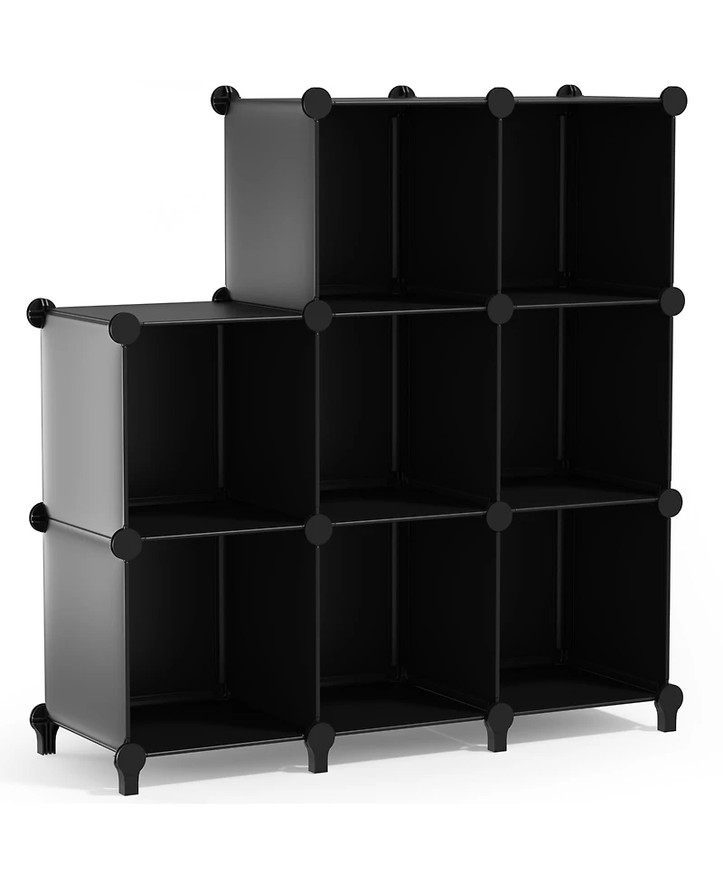 Sorbus -Cube Storage Organizer Cubby Shelf for Closet, Toys, Books, and More Space-Saving Bookshelf for Bedroom, Living Room