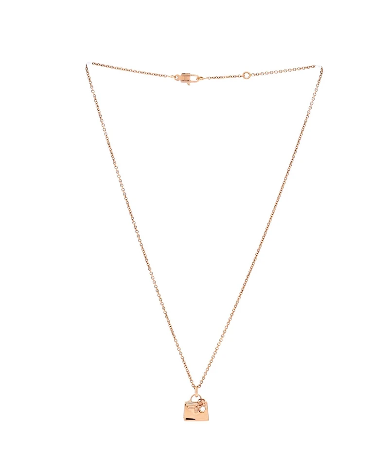 Pre-Owned HERMES Amulettes Kelly Pendant Nm Necklace