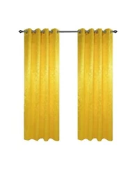 Olivia Gray 100 Polyester 200 Gsm Dyson Embossed Blackout Grommet Curtain Panel 54 X22 X 90 X22