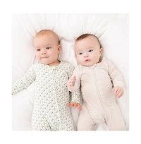 Motette Baby Boys Oatmeal Stripe Bamboo Sleeper