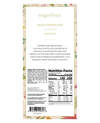 Sugarfina Spring Hazelnut Crepe Milk Chocolate Bar, 4-pc.