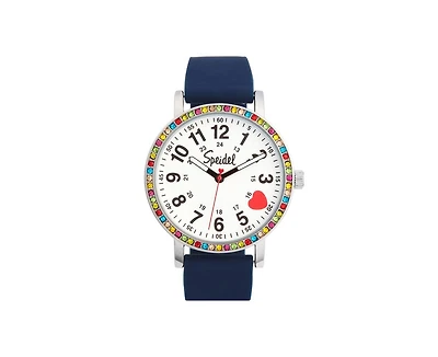 Speidel Brilliance Line Watch with Multi Color Crystalized Case