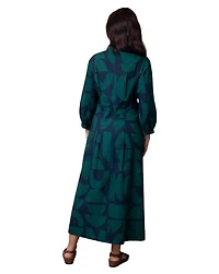 Celtic & Co. Women's Pleat Detail Shirt Dress