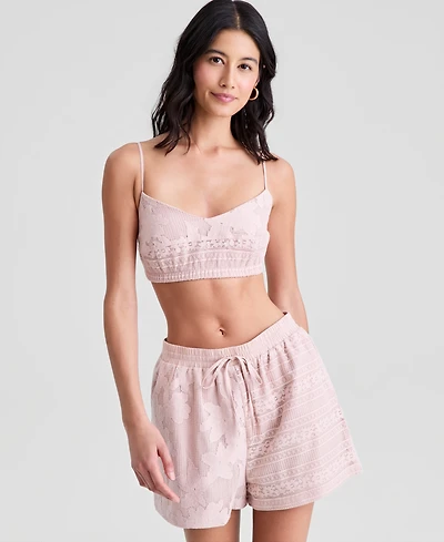 And Now This Women's V-Neck Spaghetti-Strap Lace Bralette, Macy's Exclusive