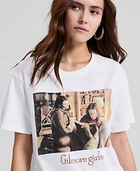 And Now This Women's Gilmore Girls Graphic-Print Crewneck T-Shirt, Macy's Exclusive