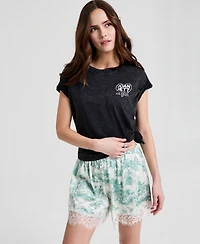 And Now This Women's Joan Jett Graphic-Print Crewneck T-Shirt, Macy's Exclusive
