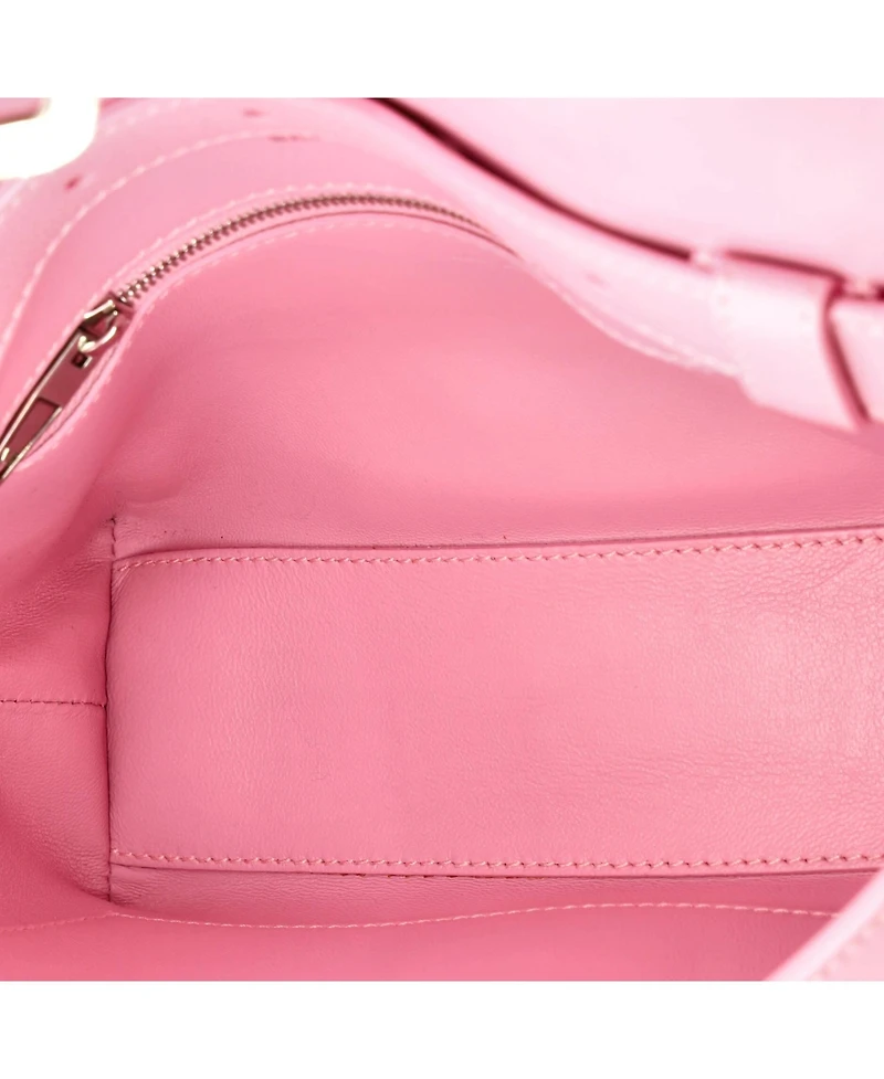 Pre-Owned Balenciaga Small Downtown Soft Hourglass Shoulder Bag Leather