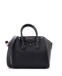 Pre-Owned Givenchy Mini Antigona Bag Studded Leather