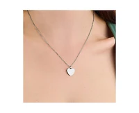 Little Sky Stone Lev Heart Pendant Necklace