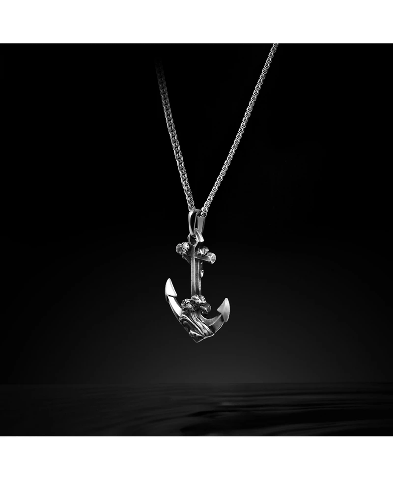 Vincero Waves Anchor Pendant 21" Chain