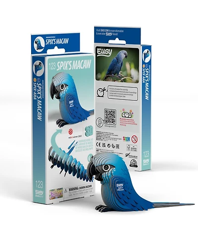 Eugy Spix's Macaw 3D Puzzle