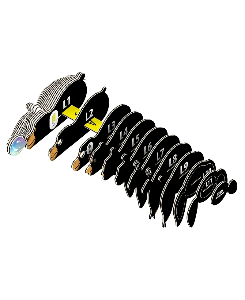 Eugy Animal Toy 3D Puzzle Bear