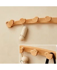 Yigii Wooden Bird-Shape Hooks for Kids' Rooms