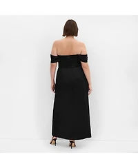 City Chic Women's Plus Forbidden Love Maxi Dress