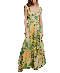 Free People Women's Sasha Sleeveless Scoop Neck Maxi Dress