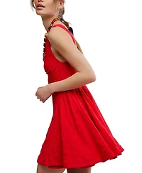 Free People Women's Cant Help It V-Neck Mini Dress