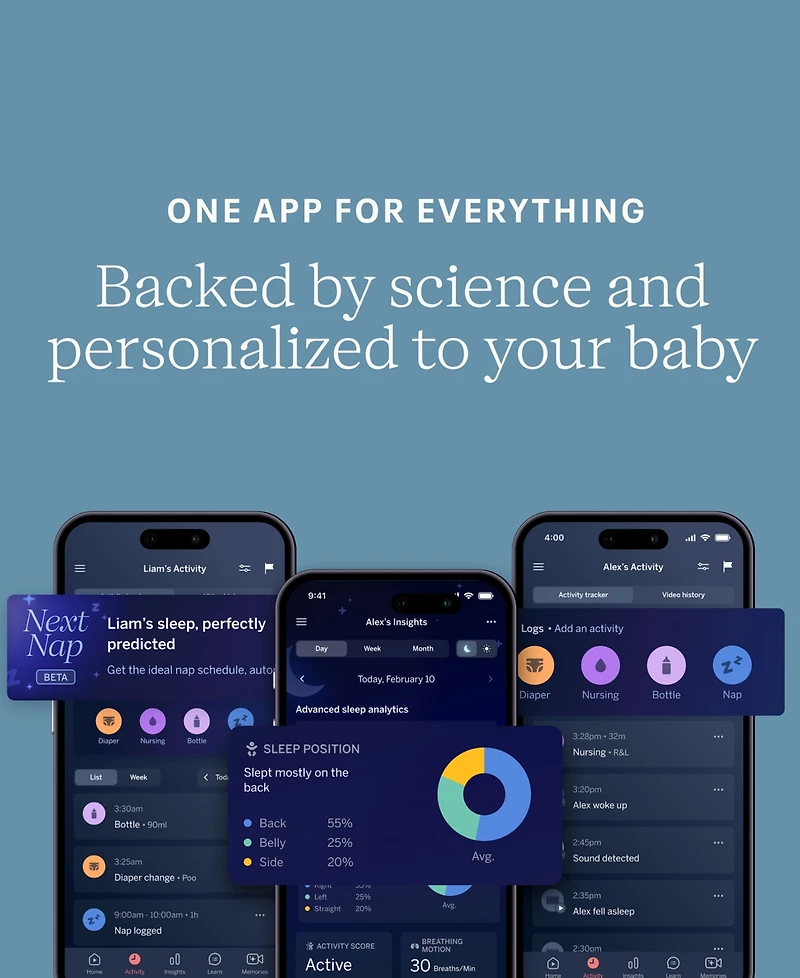 Nanit Pro Smart Baby Monitor and Floor Stand (V2)