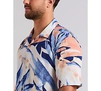 Cubavera Men's Abstract Print Short-Sleeve Shirt