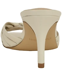 Calvin Klein Women's Wendine Woven Kitten Heel Dress Sandals