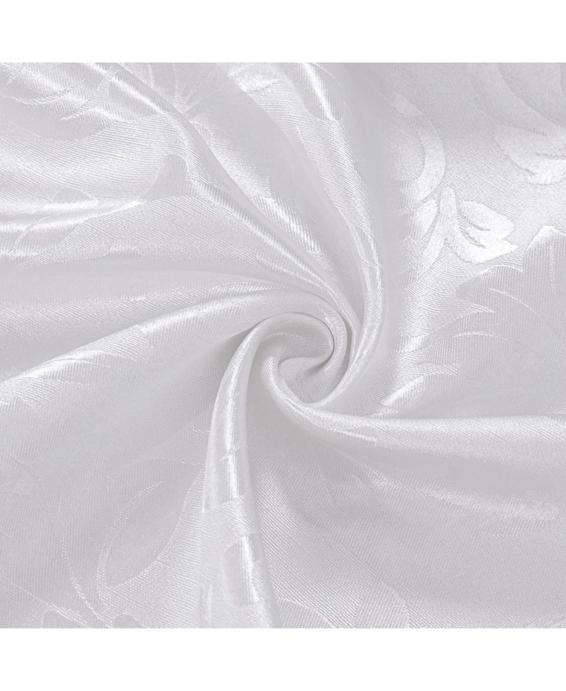 Olivia Gray 100% Polyester 200 Gsm Dyson Embossed Blackout Grommet Curtain Panel 54" x 90