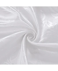 Olivia Gray 100% Polyester 200 Gsm Dyson Embossed Blackout Grommet Curtain Panel 54" x 90