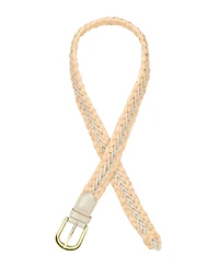 Patricia Nash Beaune Woven Leather Belt