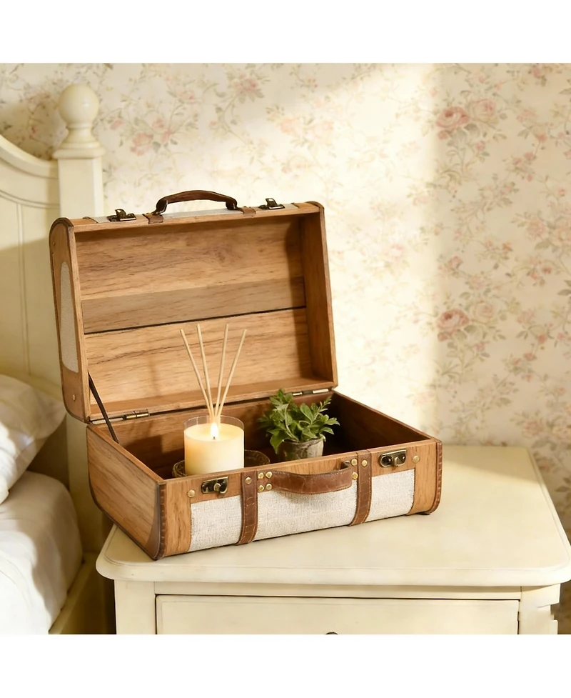 Yigii Vintage Suitcase Set