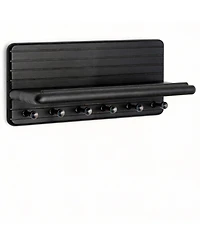 Yigii Pine Wood Key & Coat Rack with Shelf