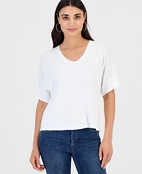 I.n.c. International Concepts Women's Embellished Dolman-Sleeve Top, Macy's Exclusive