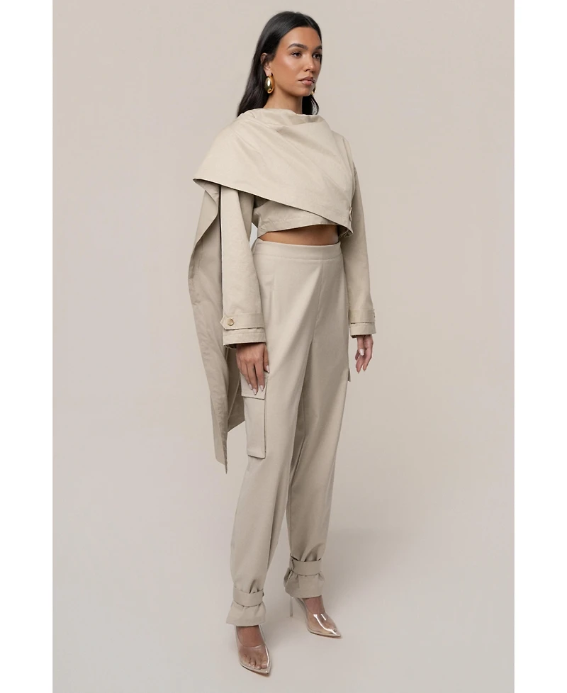 Jluxlabel Women's Next Level Cape Jacket