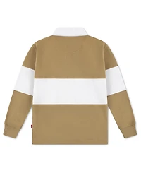 Levi's Boys' 8-20 Timeless Rugby Long-Sleeve Polo Shirt