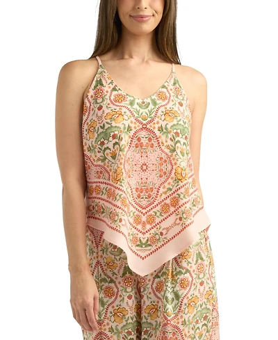 Bcx Women's Printed Sleeveless Top