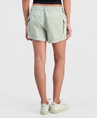 Celebrity Pink Juniors' Cargo-Pocket Drawstring Shorts