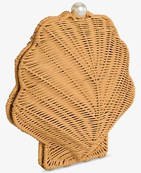 I.n.c. International Concepts Shell-Shaped Rattan Crossbody Bag, Macy's Exclusive