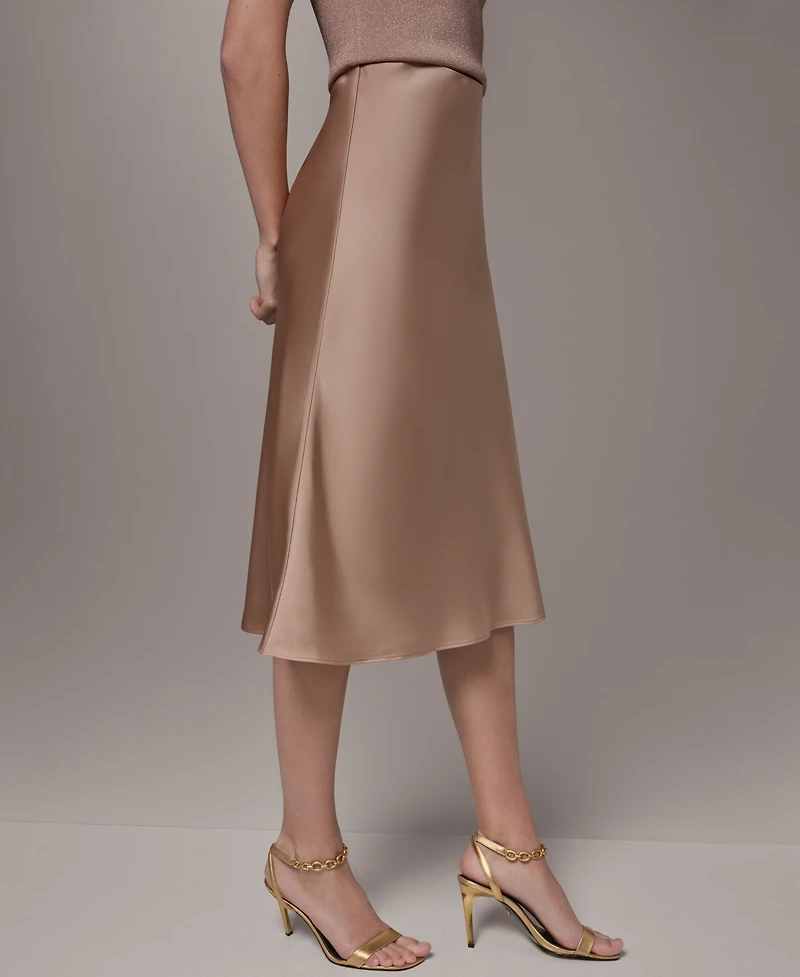 Donna Karan New York Women's Bias Midi Skirt