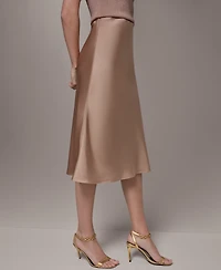 Donna Karan New York Women's Bias Midi Skirt