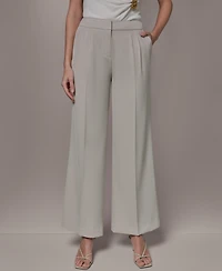 Donna Karan New York Women's High-Waist Wide-Leg Pants