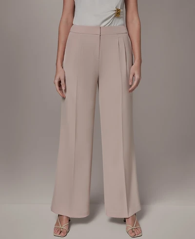 Donna Karan New York Women's High-Waist Wide-Leg Pants