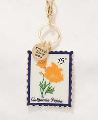 Macy's Flower Show Poppy Enamel Bag Charm, Macy's Exclusive