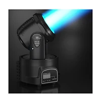 Artudatech 70W Rgbw Mini Moving Head Stage Light with Built-in Shows, Sound and Dmx Control