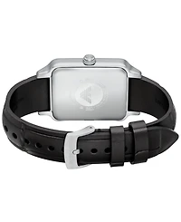 Emporio Armani Men's Quartz Three-Hand Brown Leather Watch, 36mm