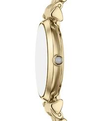 Emporio Armani Women's Quartz Two-Hand Gold Stainless Steel Watch, 32mm
