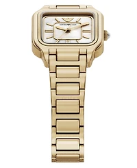 Emporio Armani Women's Quartz Three-Hand Gold Stainless Steel Watch, 35mm